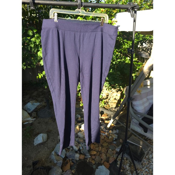 INC International Concepts Pants - INC International Concepts Woman Pull On Ponte Knit Pants Comfrt Stretch PlusSze